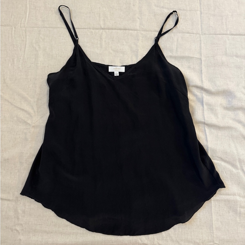 Pick 2 items for $20. Wilfred Classic Black Silk Top